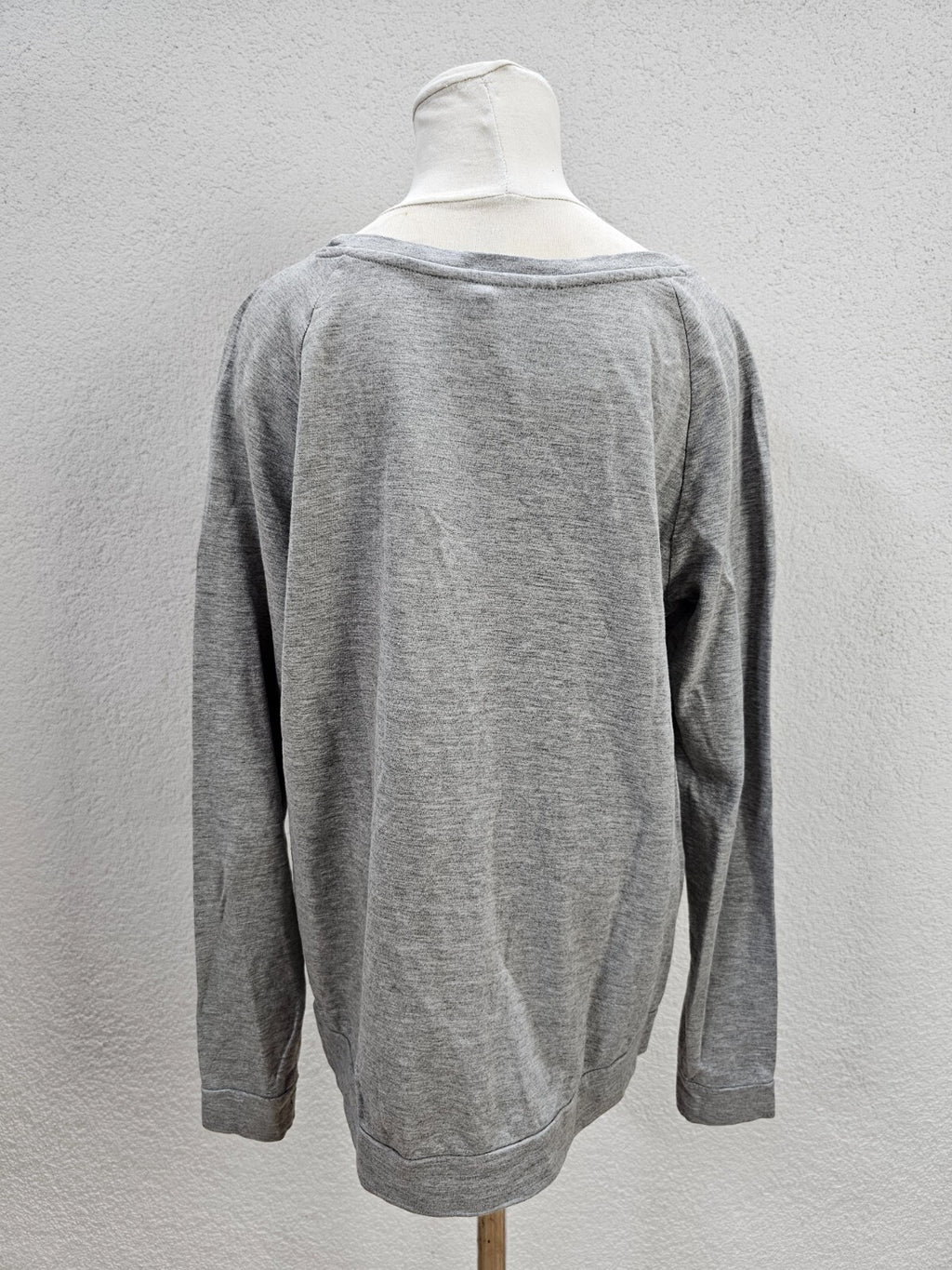 EK5182 Mädchen Langarmshirt von H&M, grau, Gr. 146/1522
