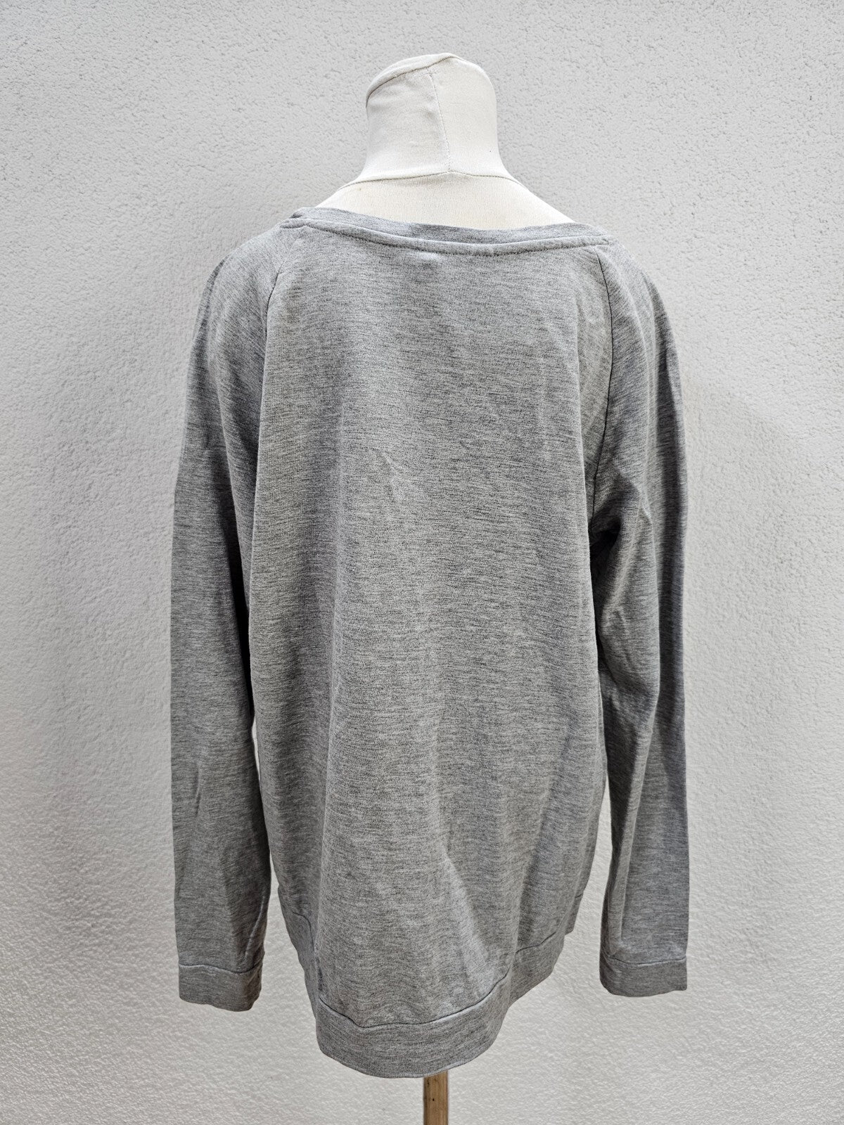 EK5182 Mädchen Langarmshirt von H&M, grau, Gr. 146/1522