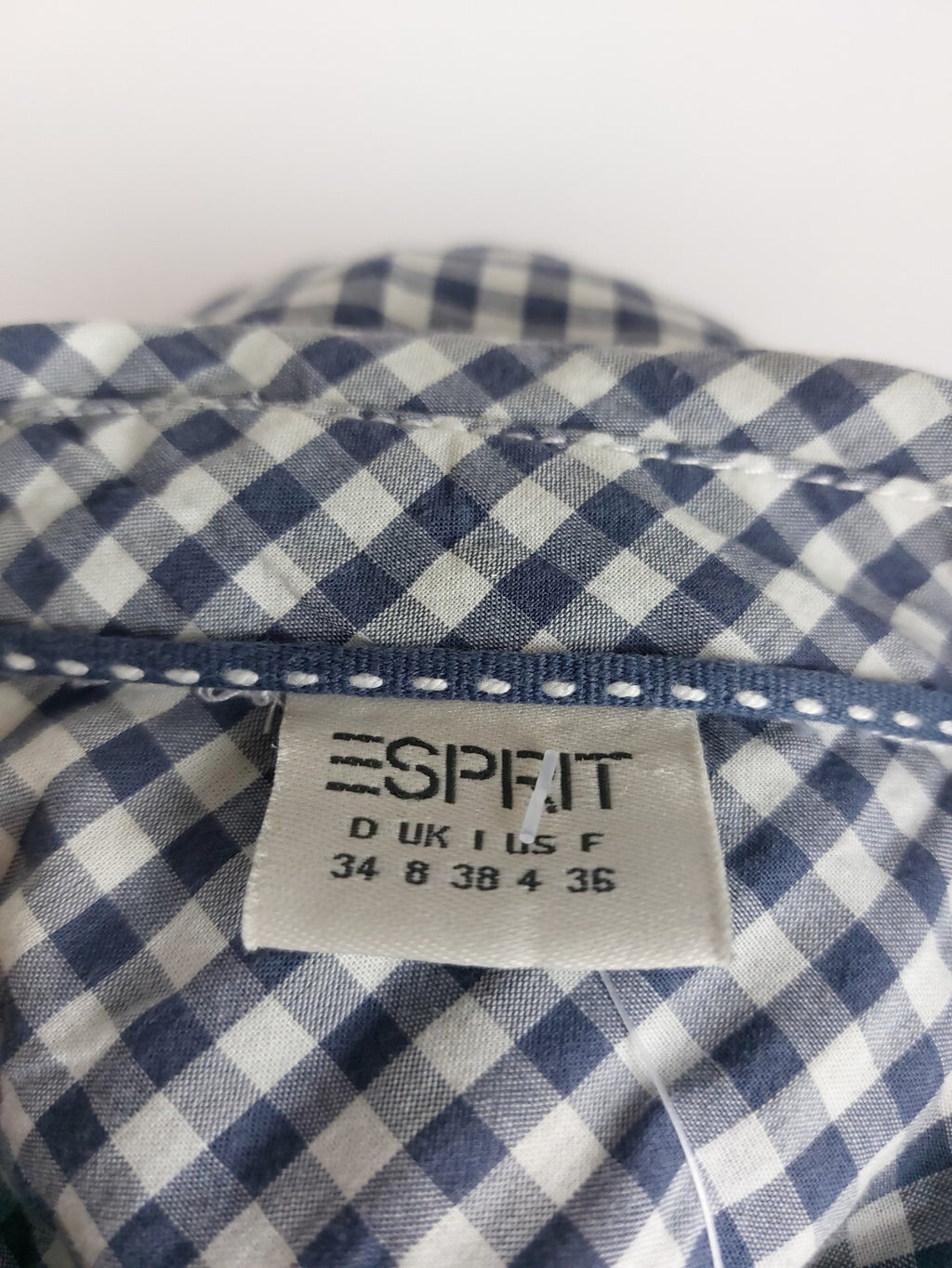 EK4998 Damen Bluse von Esprit, blau-weiß, Gr.346