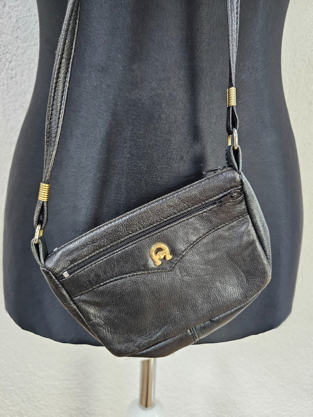 EK6344 Damen Mini Handtasche, schwarz2