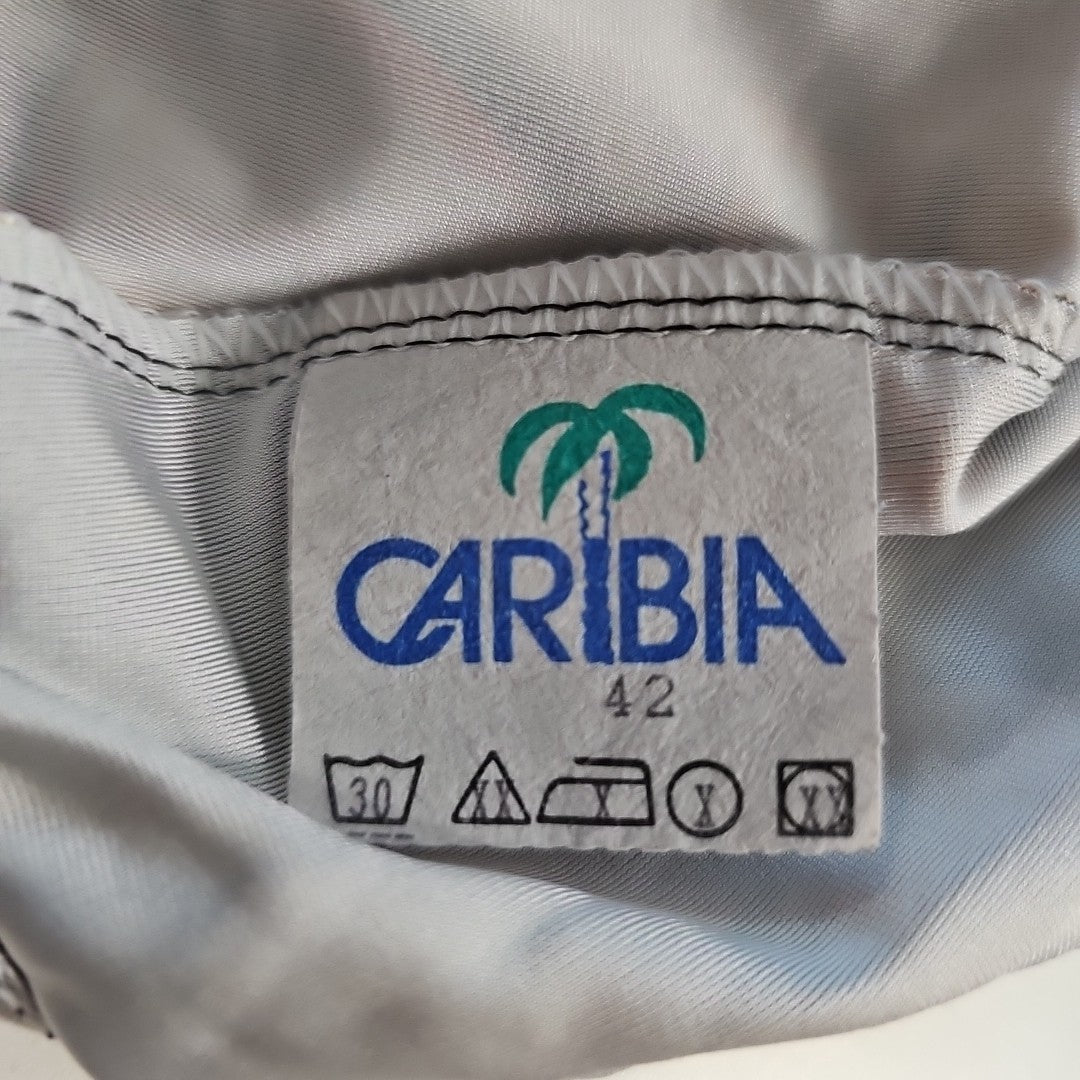 EK11058 Damen Badeanzug von Caribia, Mehrfarbiges Blumenmuster, Gr.42 4