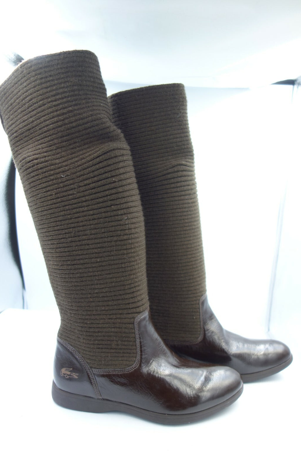 ES0222 Damen Stiefel von Lacoste, braun, Gr. 31