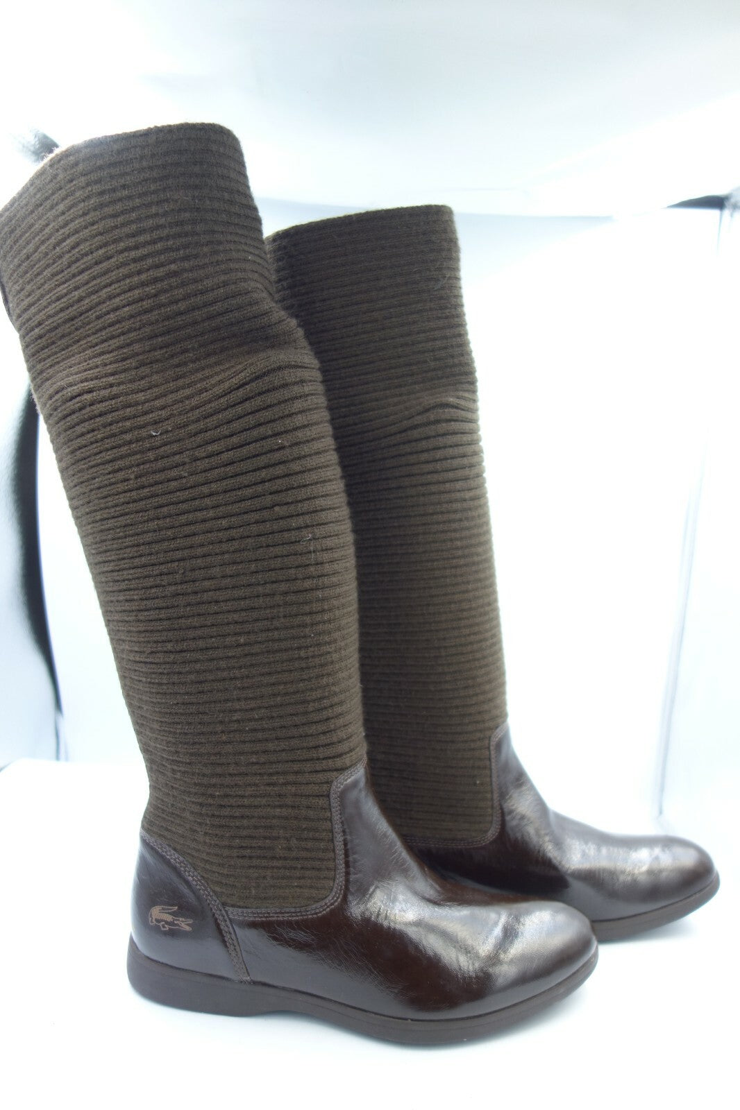 ES0222 Damen Stiefel von Lacoste, braun, Gr. 31