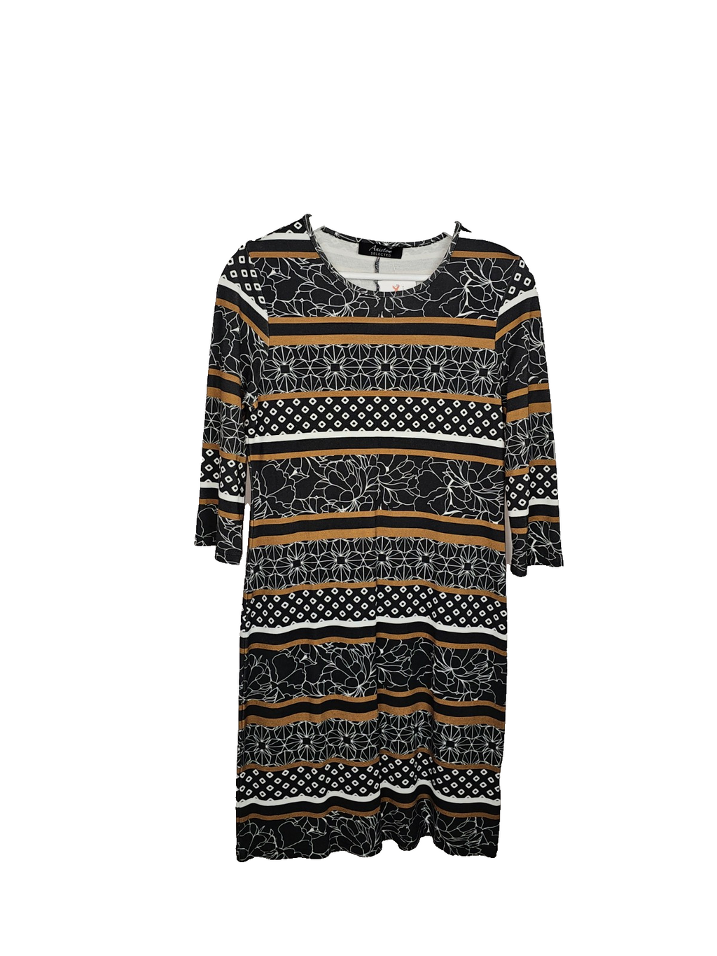 EK7085 Damen Kleid von Aniston, Mehrfarbig, Gr.380