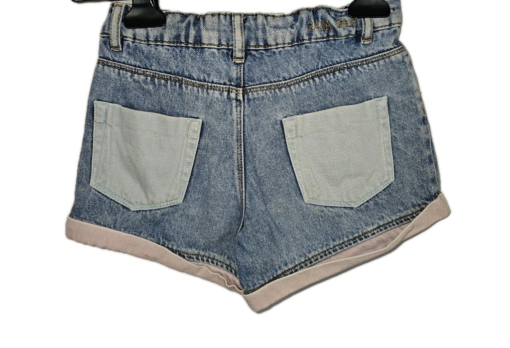 EK10737 Mädchen Shorts von Zara, blau, Gr.1342