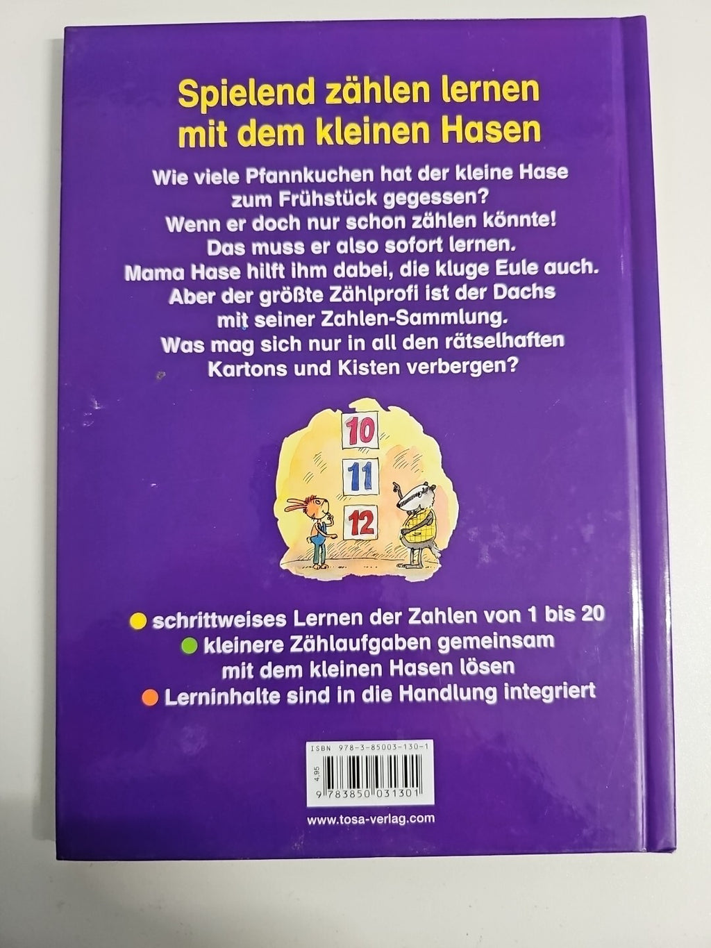 EB875 Der kleine Hase lernt zählen von Norbert Pautner 1