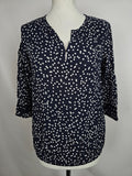 EK6490 Damen Bluse von s.Oliver, blau, Gr. 360