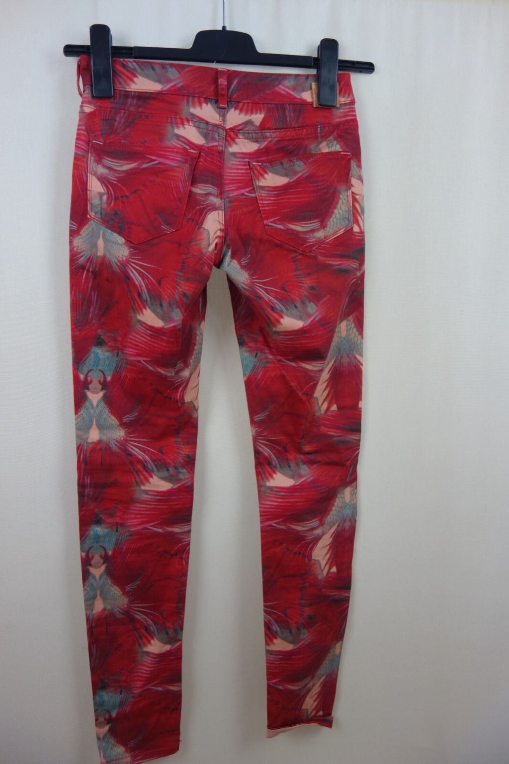 EK2644 Damen Hose von Maison Scotch, rot, Gr. XS3