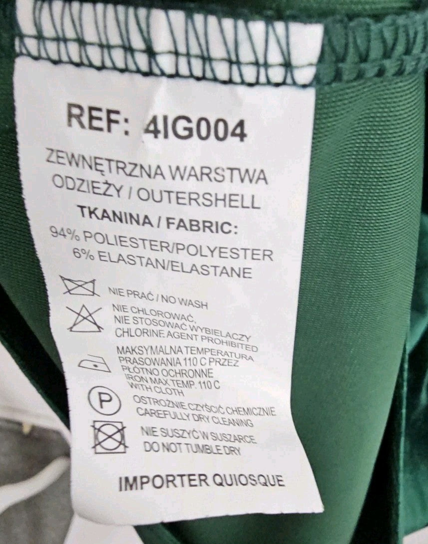 EK9170 Damen Kleid von Quiosque, Dunkelgrün, Gr. 446