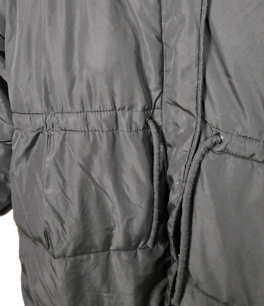 EK10455 Damen Winterjacke von H&M, Schwarz, Gr. S2