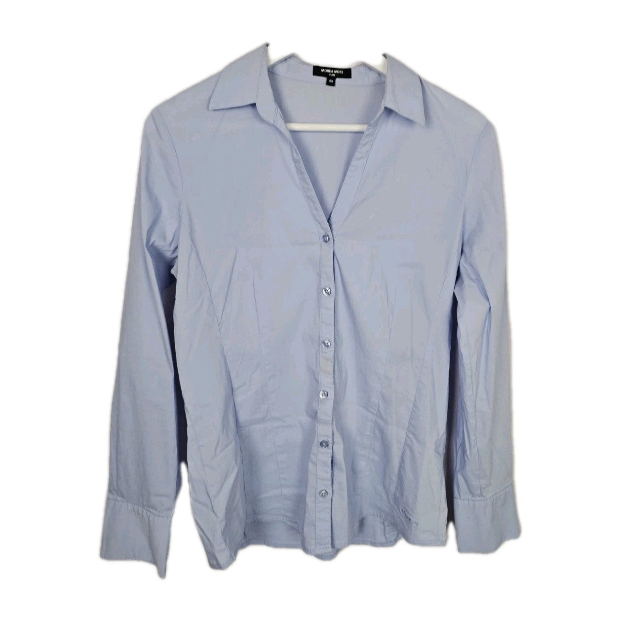 EK9179 Damen Bluse von More&More,  Hellblau, Gr. 400