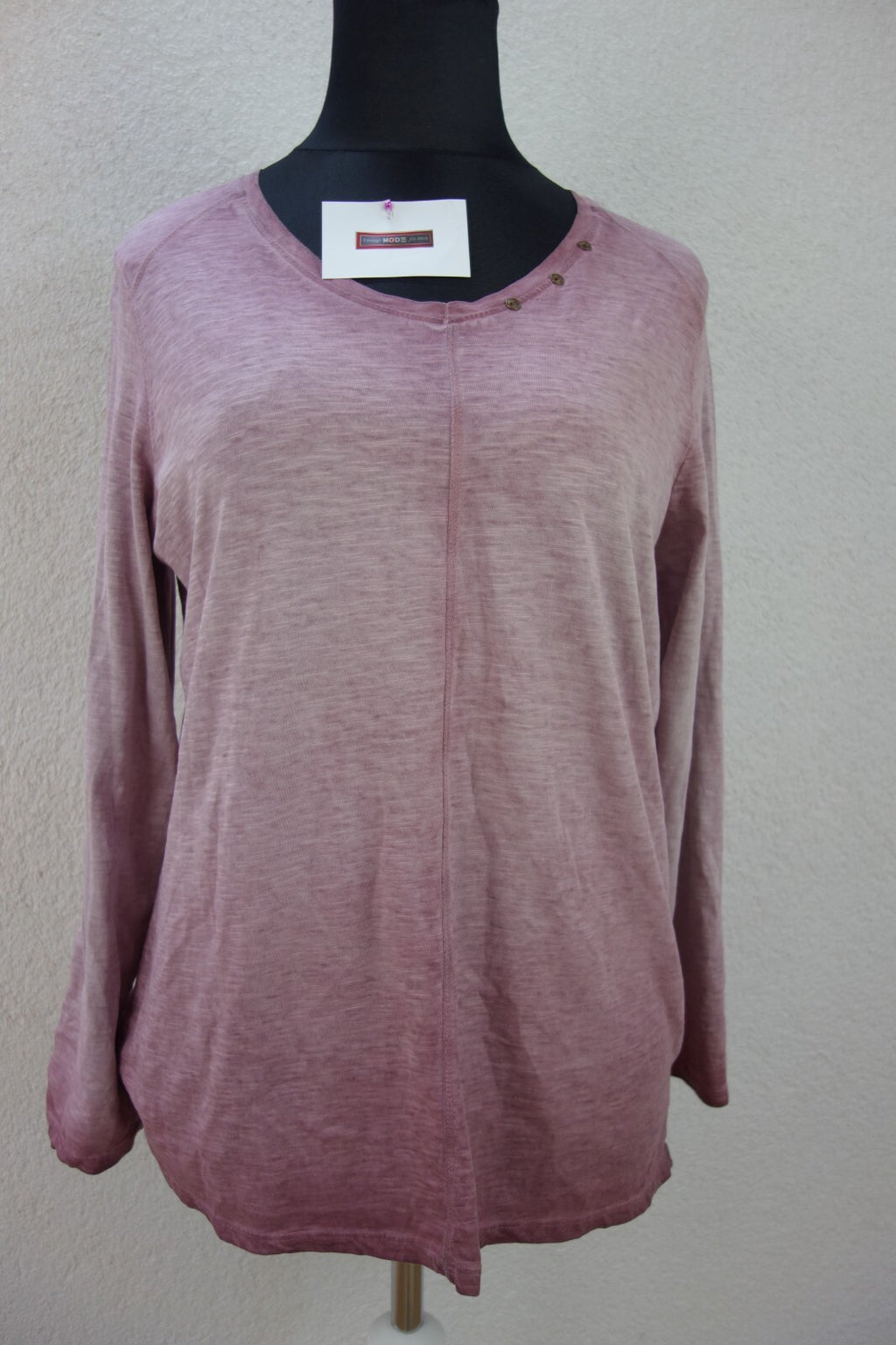 EK2808 Damen Shirt von Charles Voegele, lila, Gr. 460