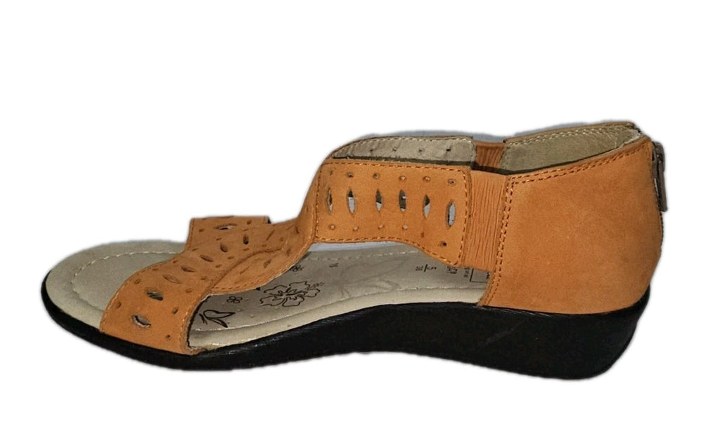 ES725 Damen Sandale von Caprice, orange, Gr.384