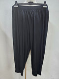 EK3783 Damen Stoffhose von H&M, schwarz, Gr. XL0
