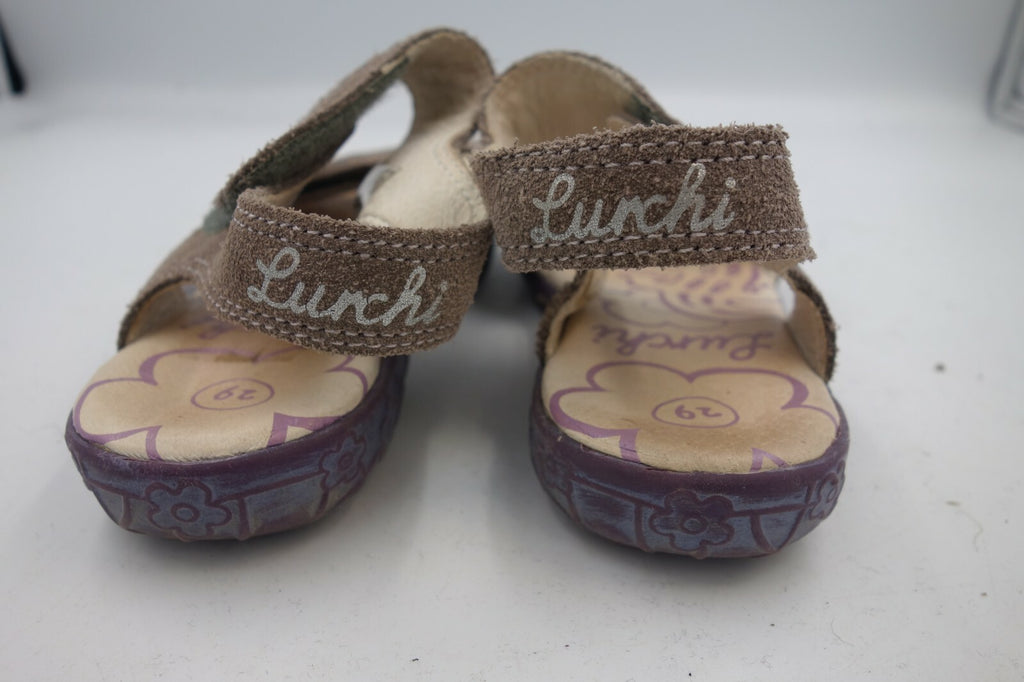 ES0459 Mädchen Sandalen von Lurchi, grau, Gr. 292