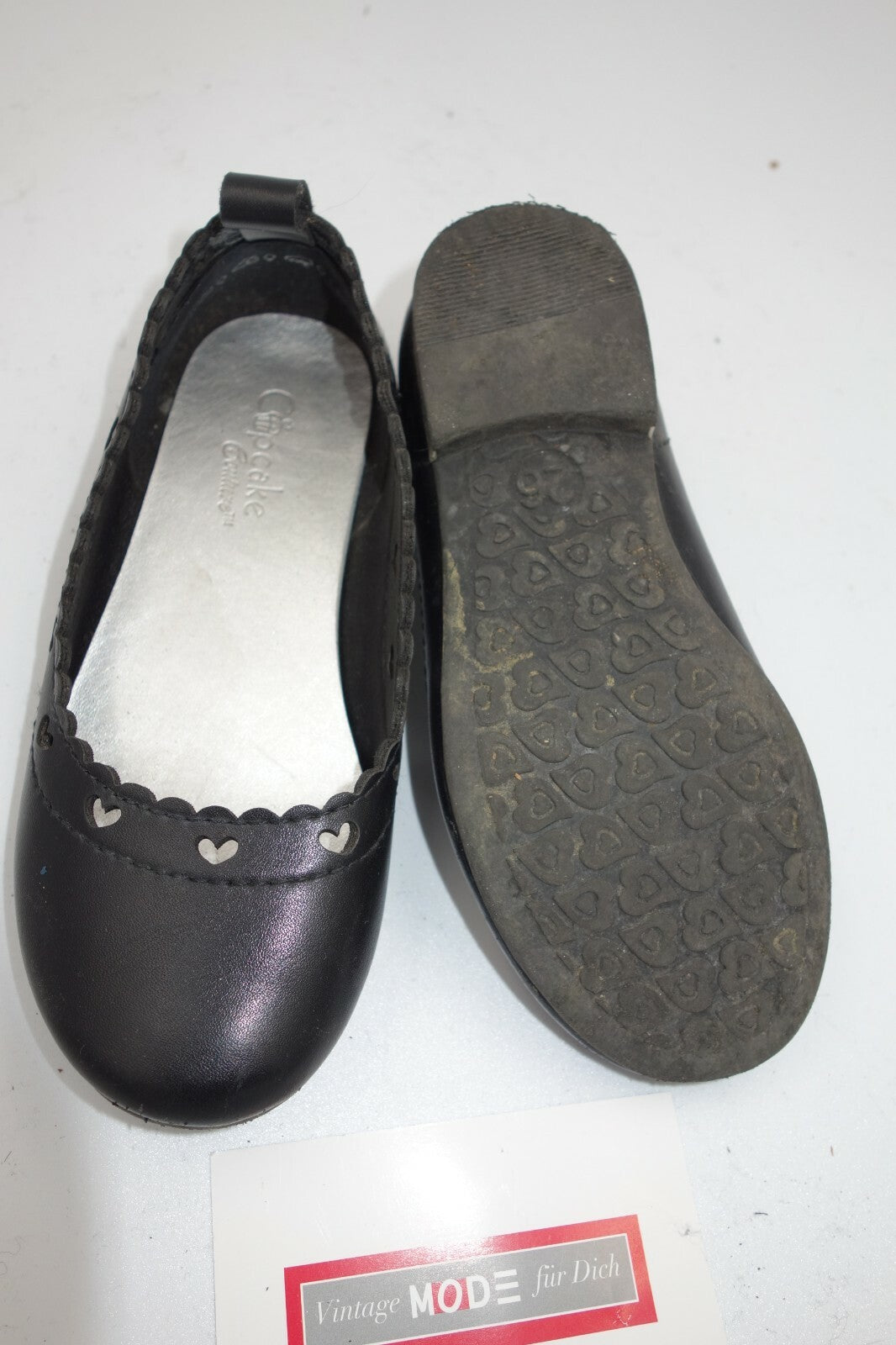 ES0091 Mädchen Ballerinas von Cupcake, schwarz, 266