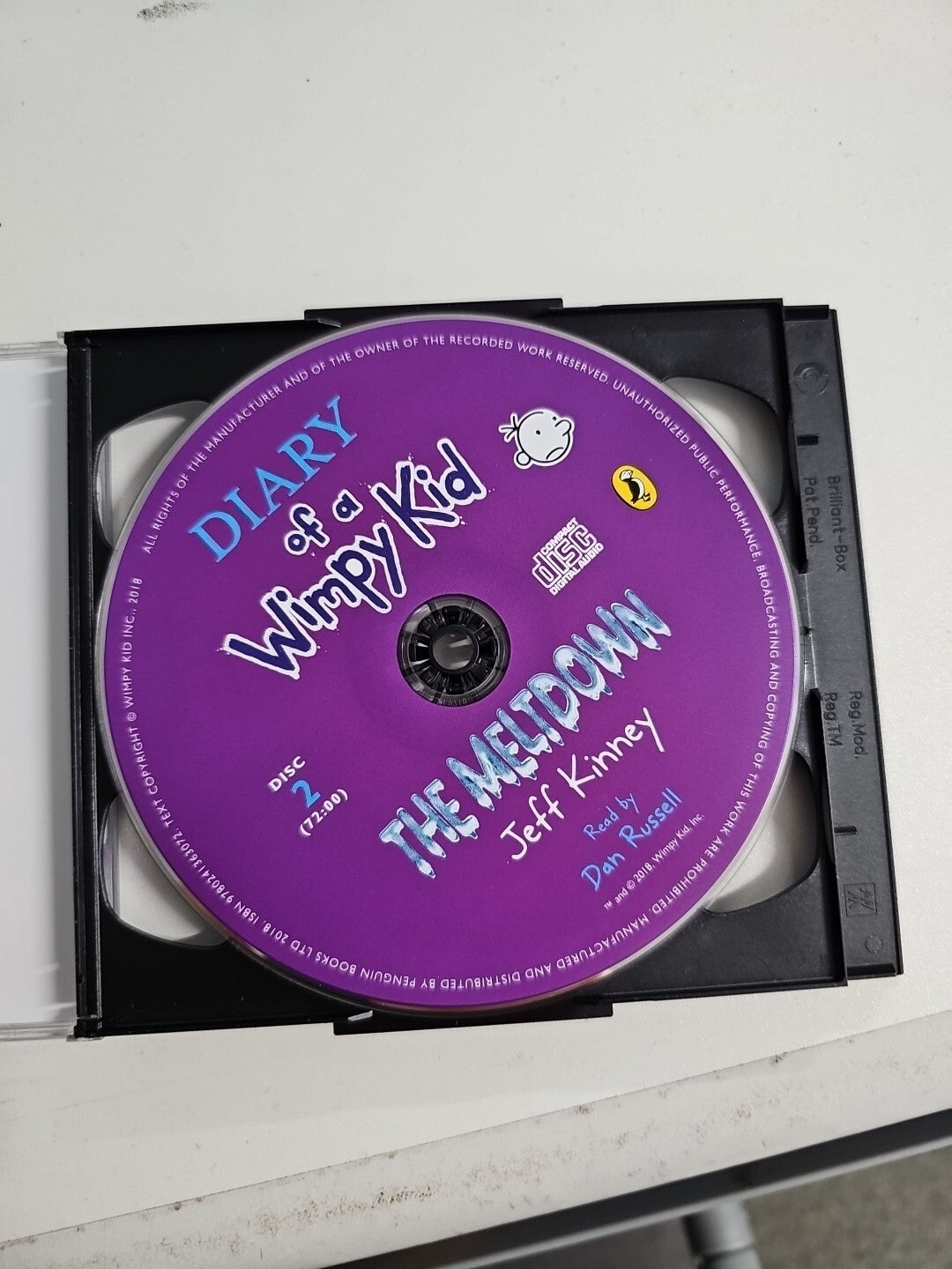 EB1110 diary of a wimpy kid The Meltdown CD3