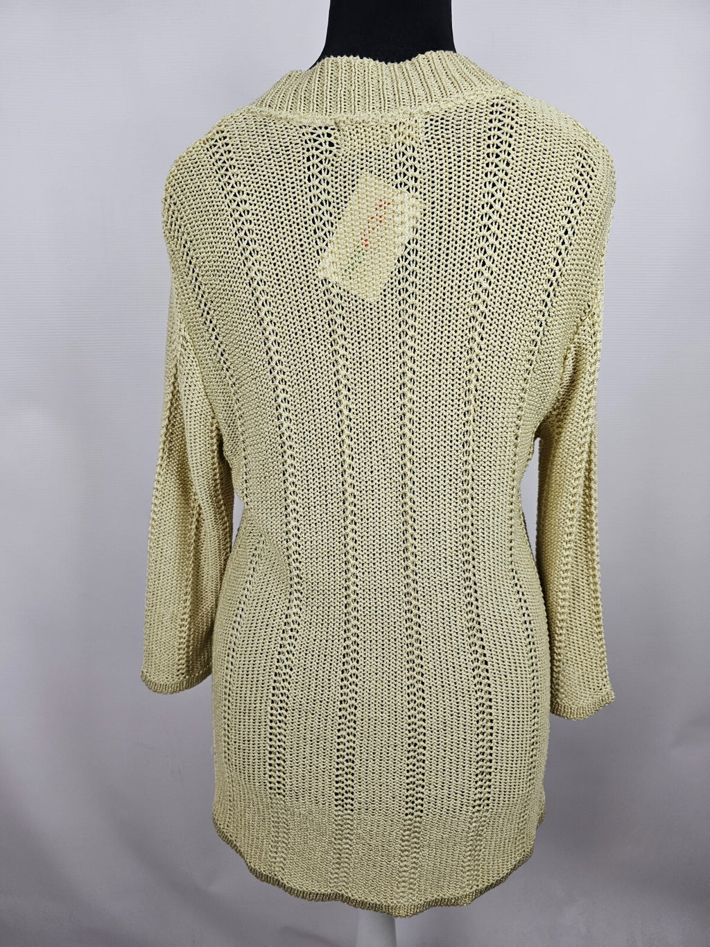 EK5479 Damen Strickjacke von Peter Luft, beigegold, Gr. L4
