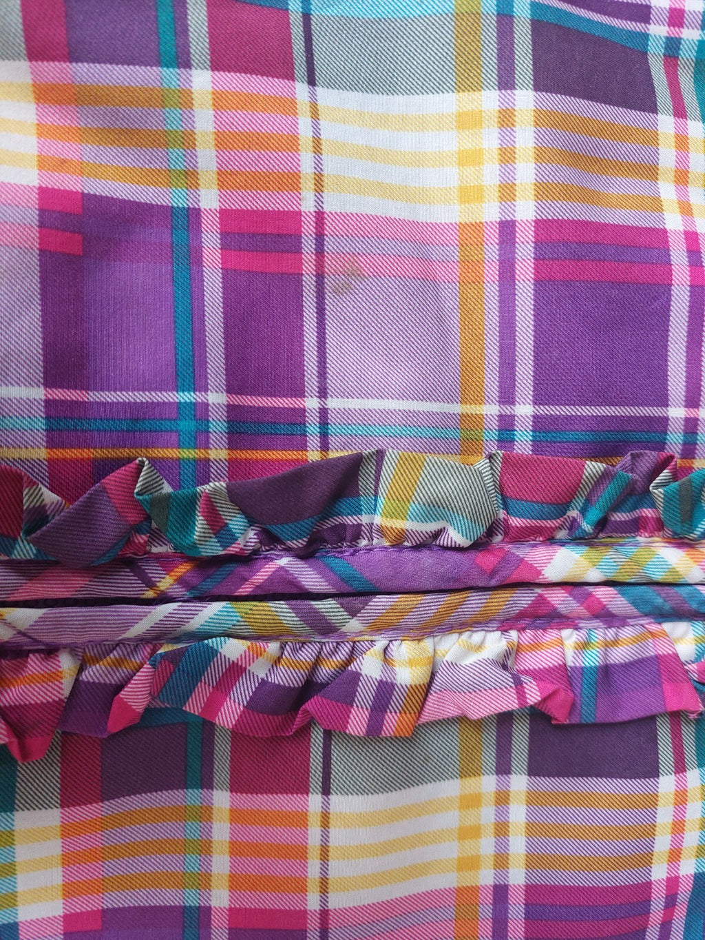 EK3640 Mädchen Jacke von Topolino, bunt kariert, Gr. 1225