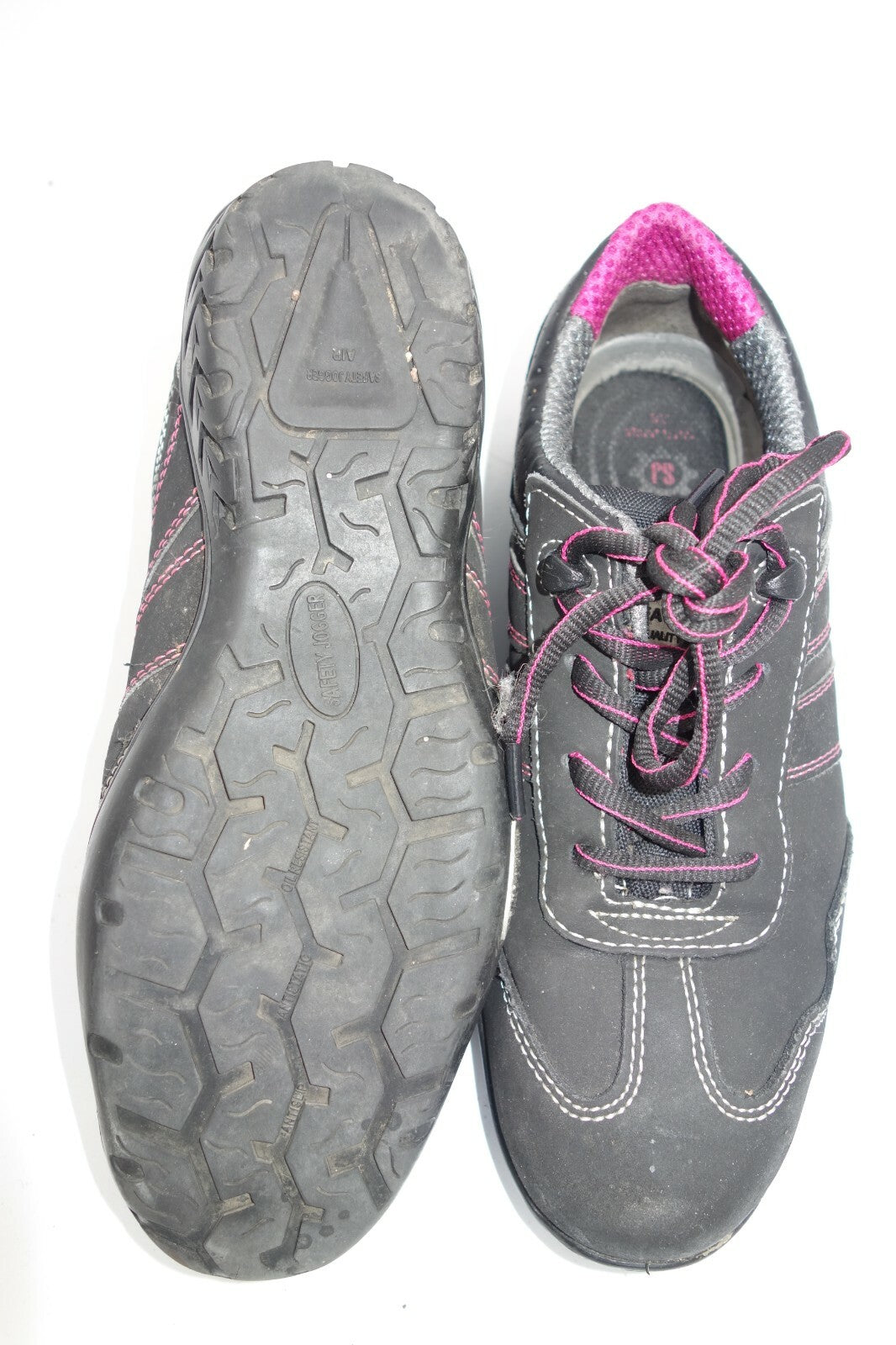ES0316 Damen Sneaker mit Stahlkappe von safety Jogger, schwarz, 385