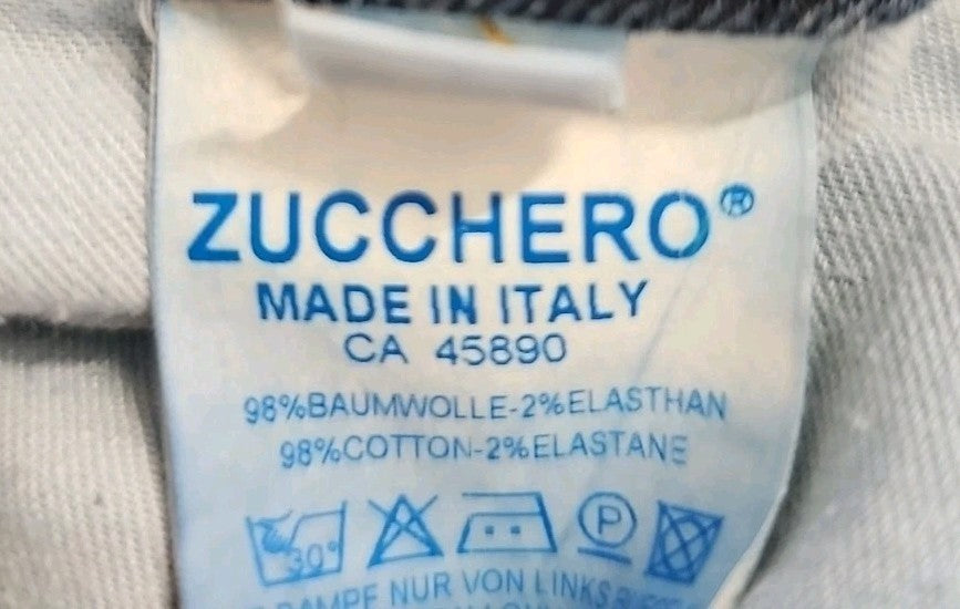 EK9012 Damen Jeans von Zucchero, schwarz, Gr.384