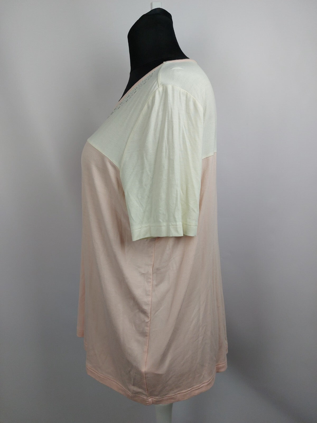 EK0160 Damen T-Shirt von Paola, beige/rosa, Gr. 524