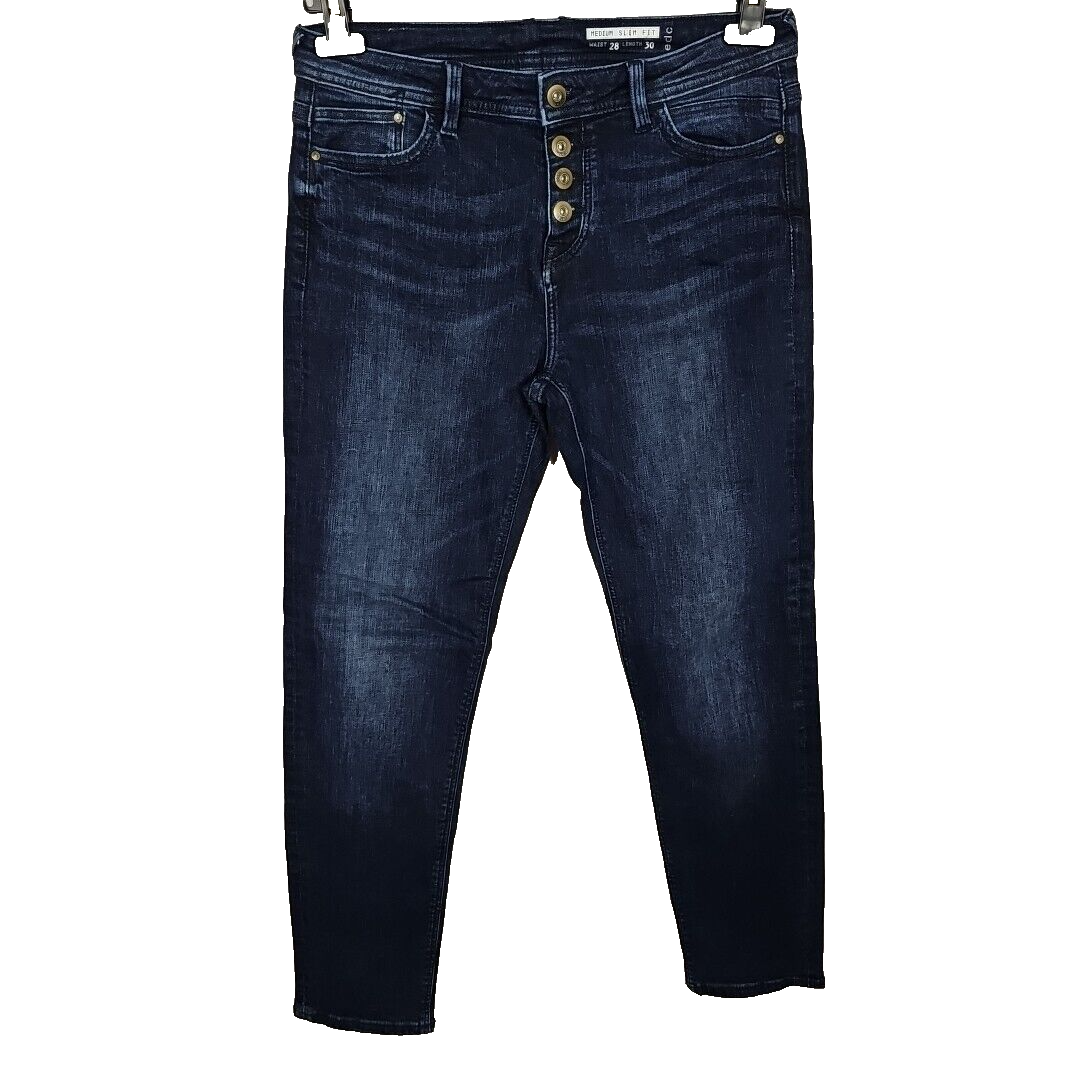 EK6667 Damen Jeans von edc by Esprit, Blau, Gr.28/300