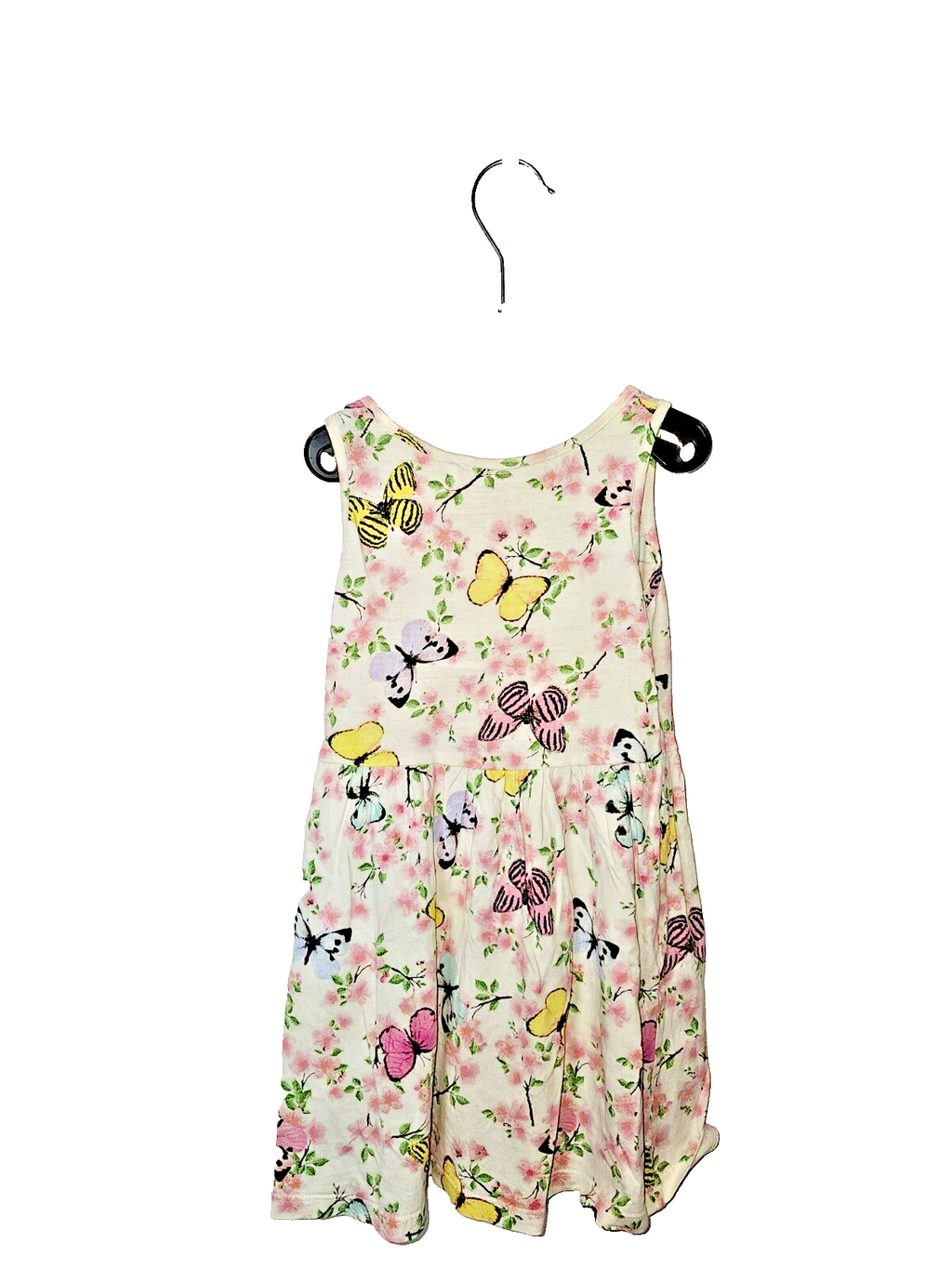 EK6752 Mädchen Kleid von H&M, Weiß, Gr.98/1042