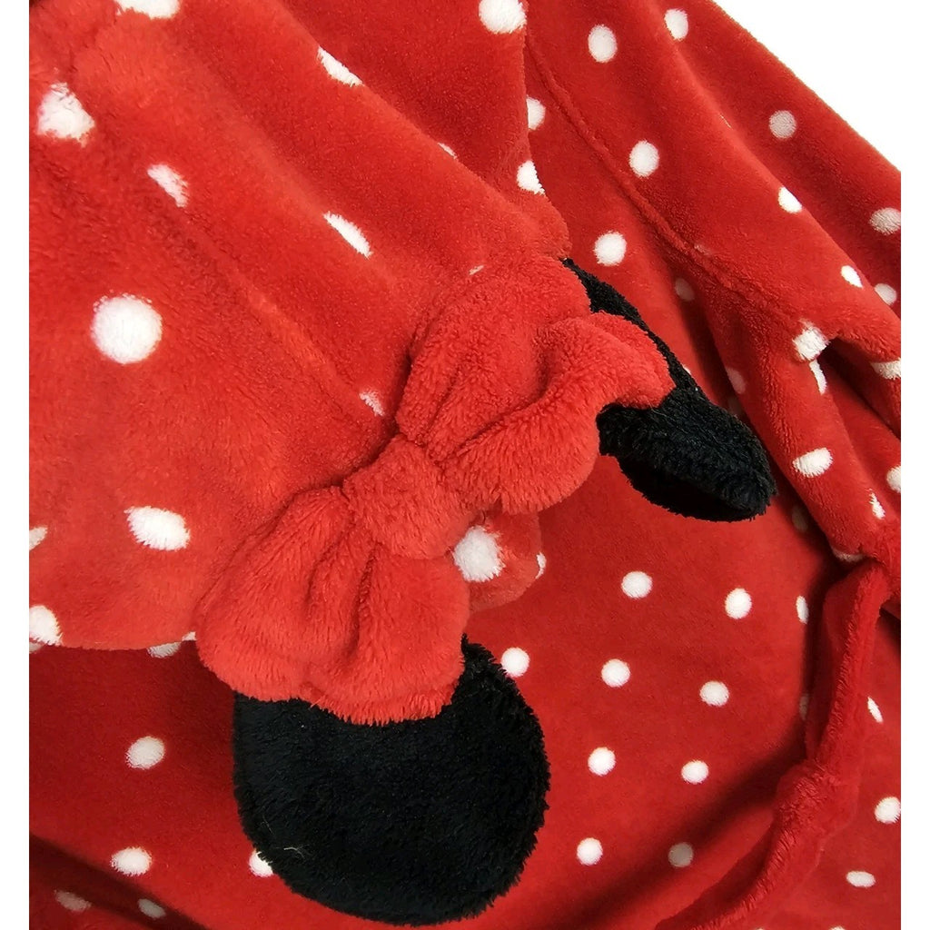 EK10895 Kinder Bademantel von Disney, Rot, Gr. 134/1404