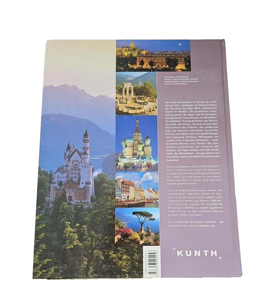 EB3353 Die schönsten Reiseziele Europas von - | Buch |1