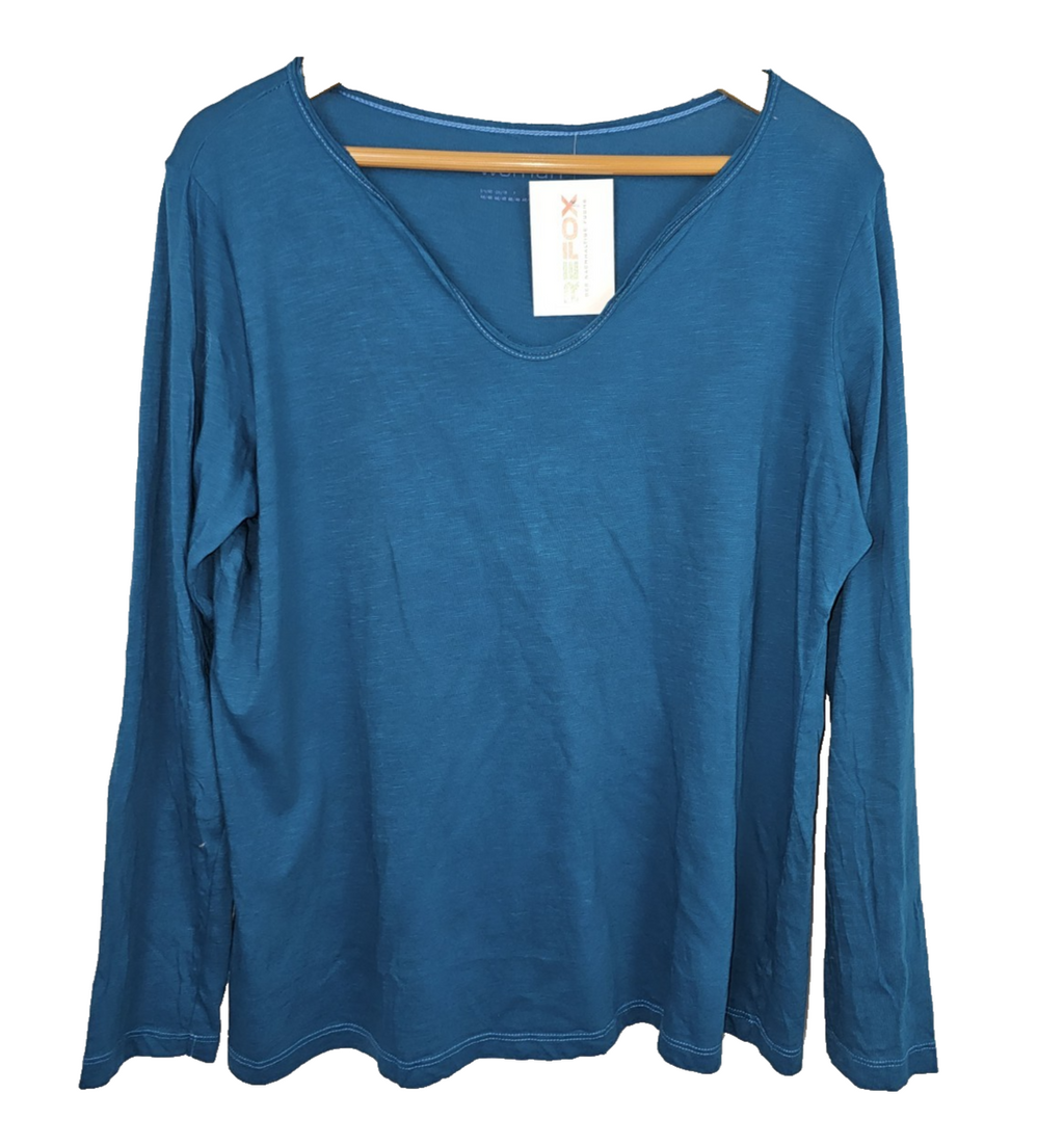 EK7887 Damen Strickjacke von Tchibo , Türkis , Gr. 44/480