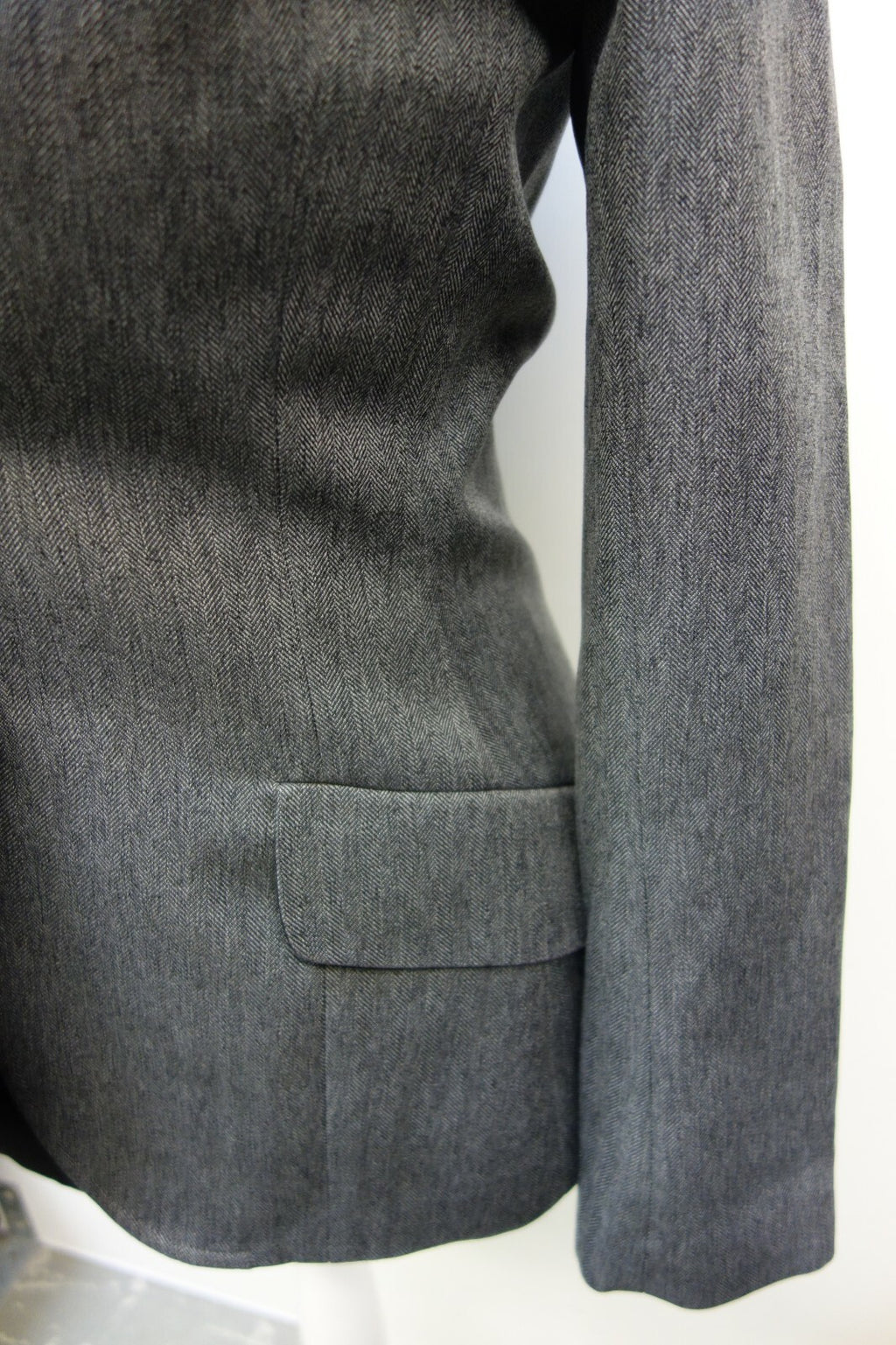 EK0271 Damen Anzugjacke von Hennes, grau, Gr. 422