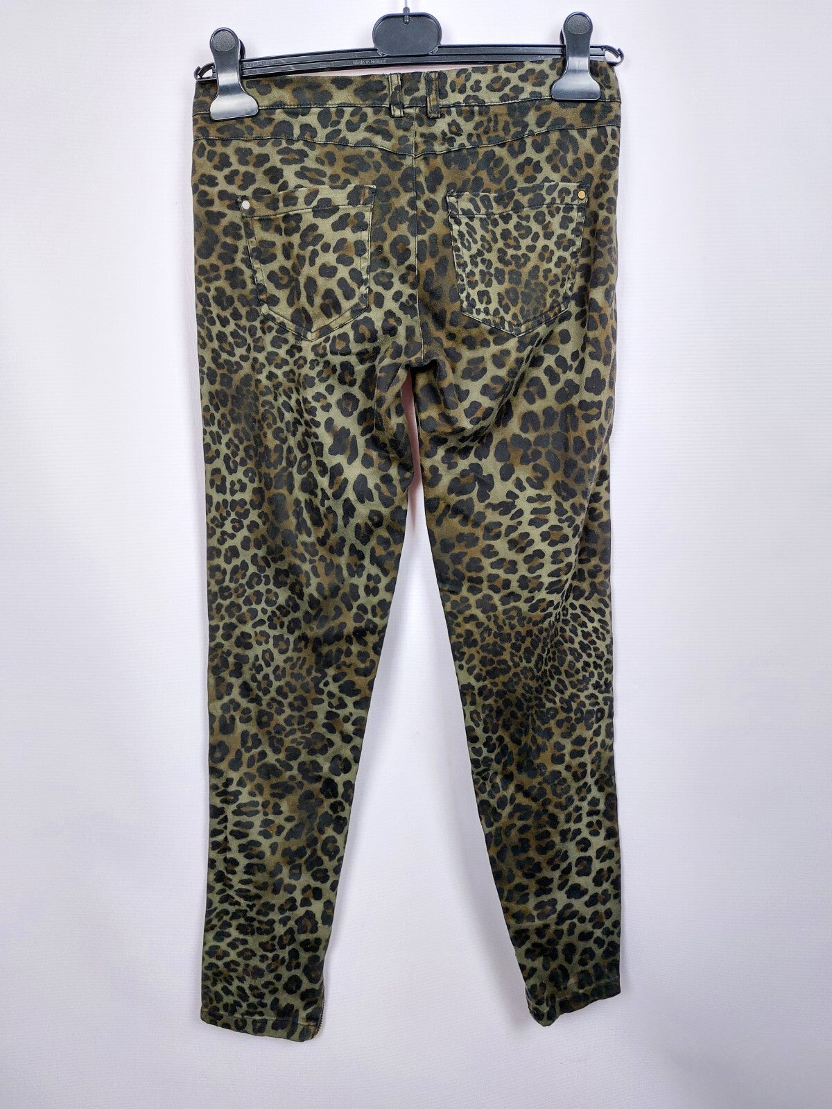 EK3877 Damen Hose von Zara, grün-braun, Gr.365