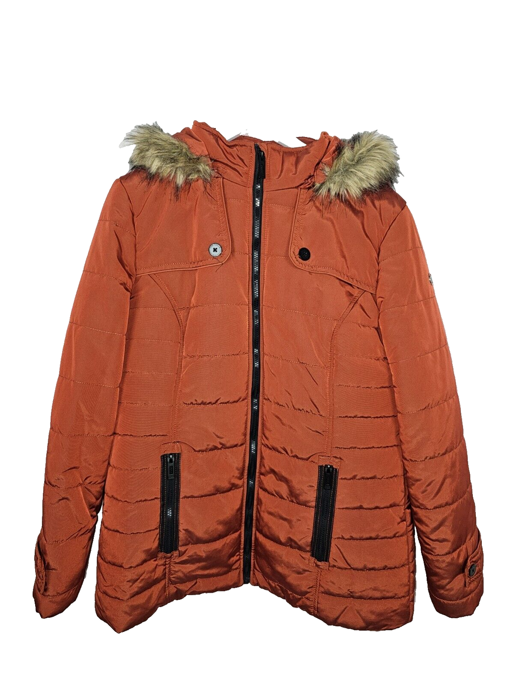 EK6907 Damen Jacke von Tom Tailor, Orange, Gr.178/890