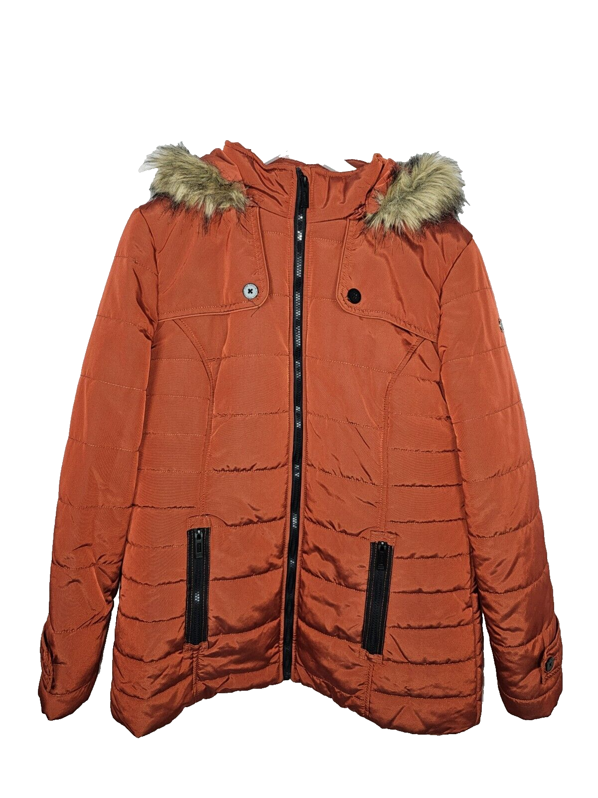 EK6907 Damen Jacke von Tom Tailor, Orange, Gr.178/890