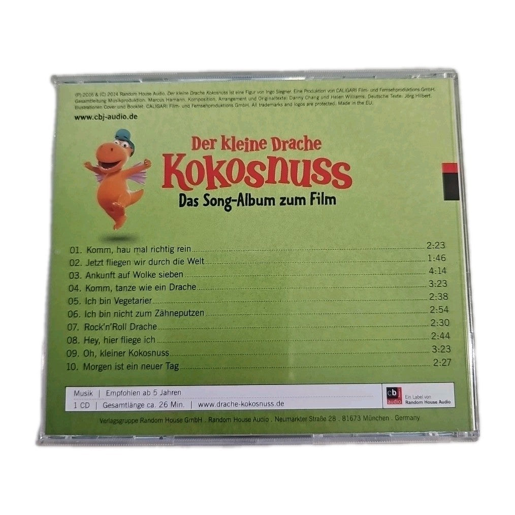 EB3212 Der kleine Drache Kokosnuss - Das Song-Album zum Film , CD1