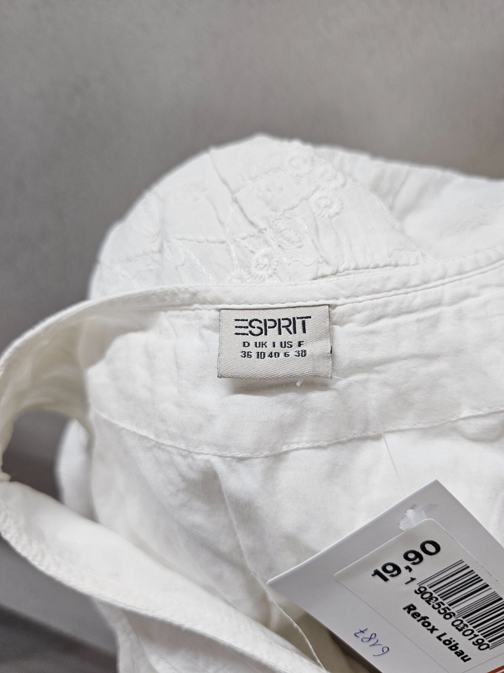 EK6187 Damen Kleid von Esprit, weiß, Gr. 365