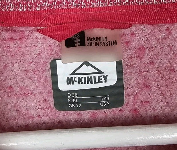 EK9274 Damenstrick Jacke Mc Kinley Gr.38 Rosa1