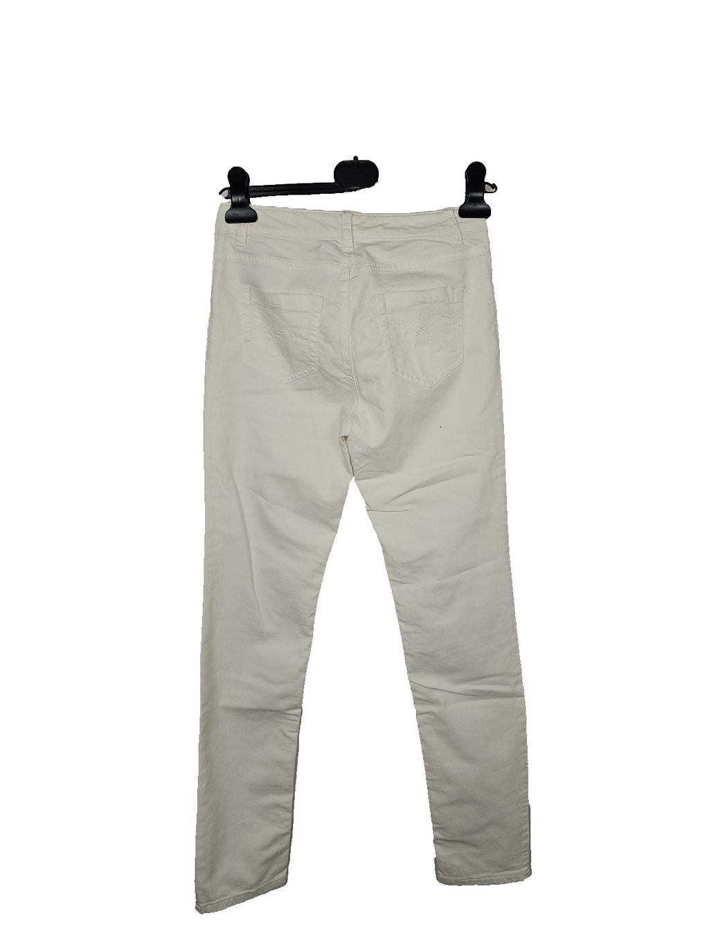 EK8577 Damen Jeans von Oui, Weiß, Gr. 362