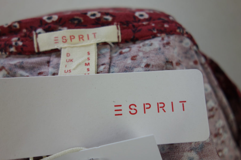 EK3567 Damen Shirt von Esprit, rot geblümt, Gr. S5