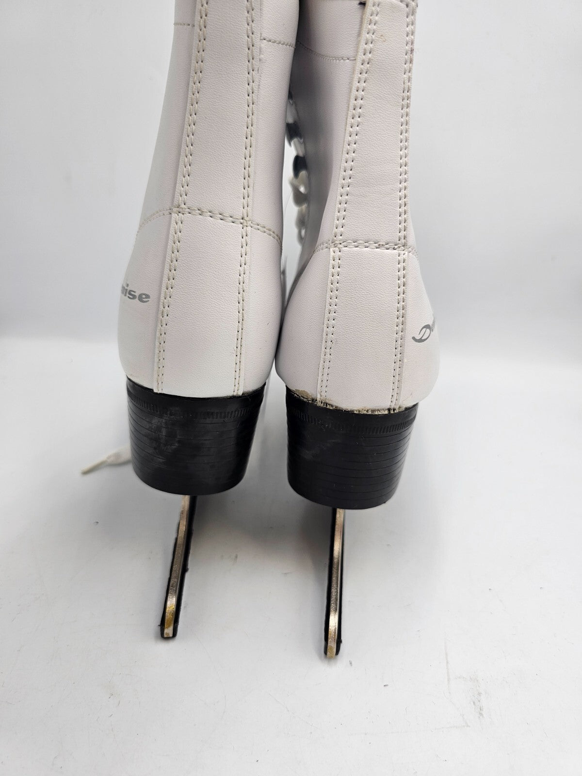 ES0286 Damen Schlittschuhe von Denise, weiß, Gr. 9 1/35