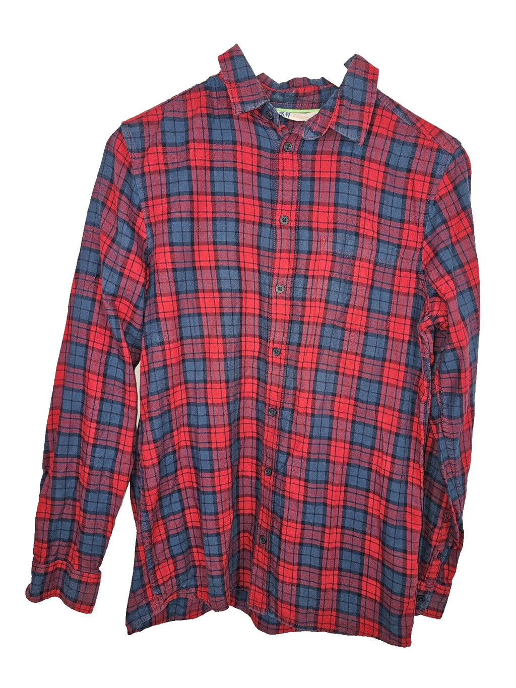 EK4513 Herren Hemd von H&M, Rot, Gr.1700