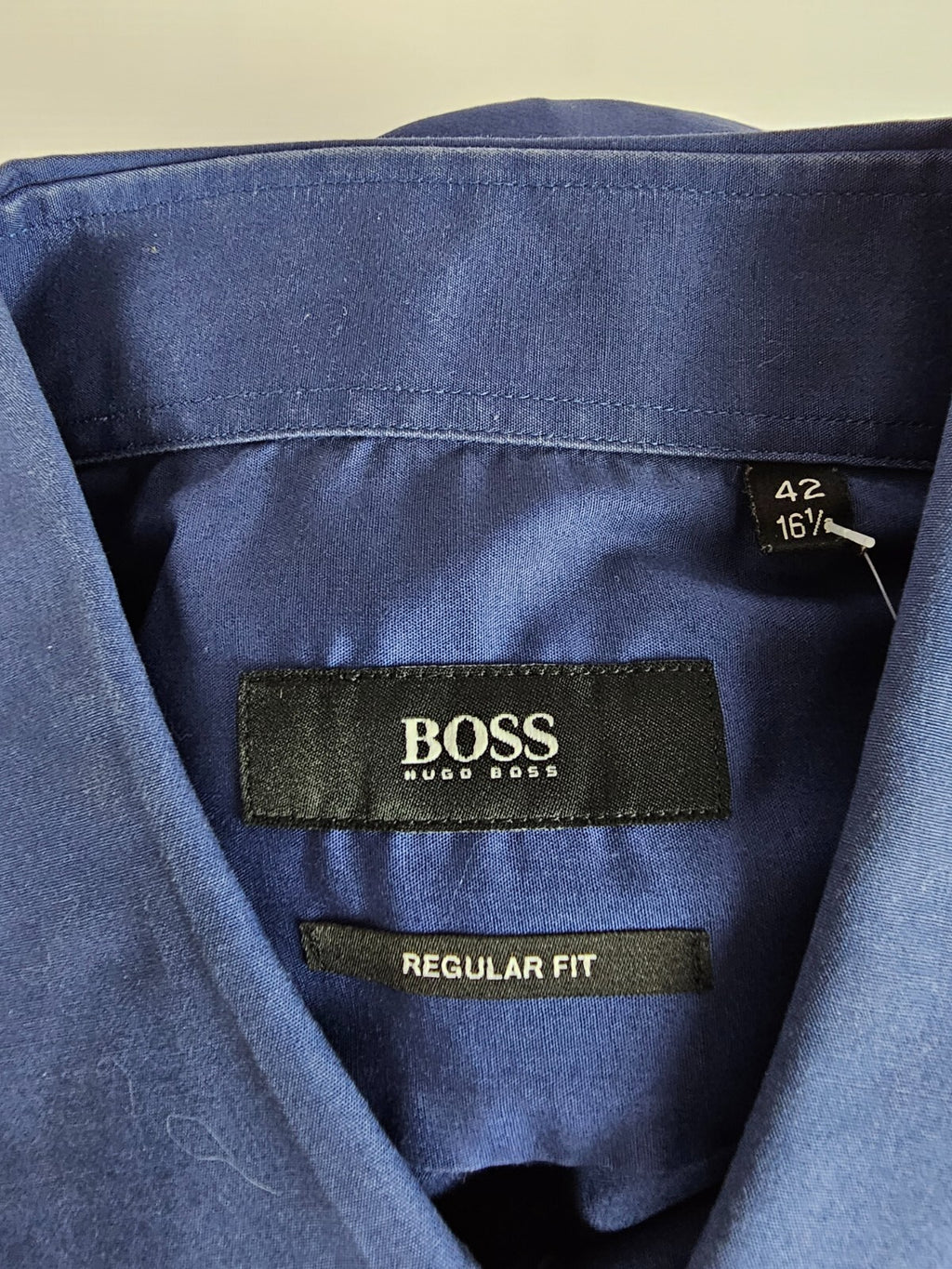 EK5544 Herren Hemd von Boss, blau, Gr. 424