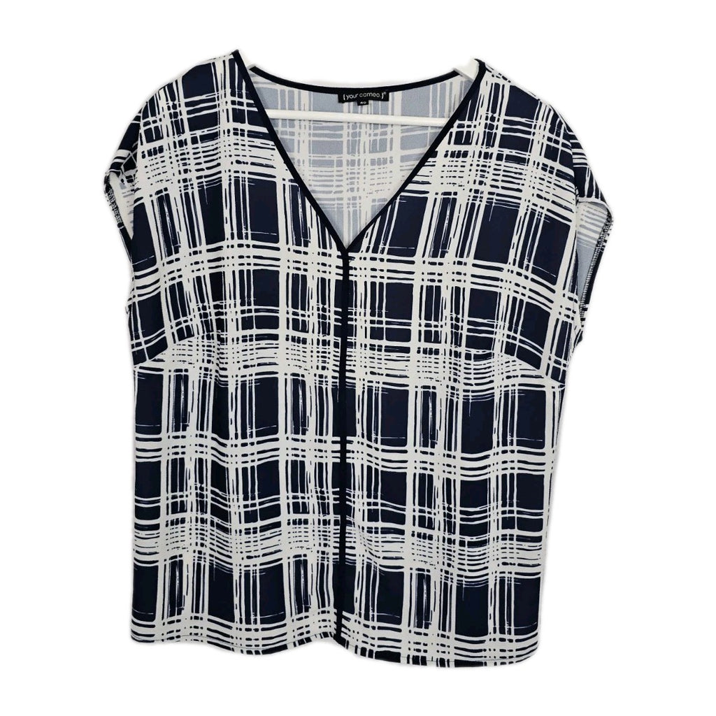 EK9666 Damen Bluse von Your Cameo, blau, Gr.400