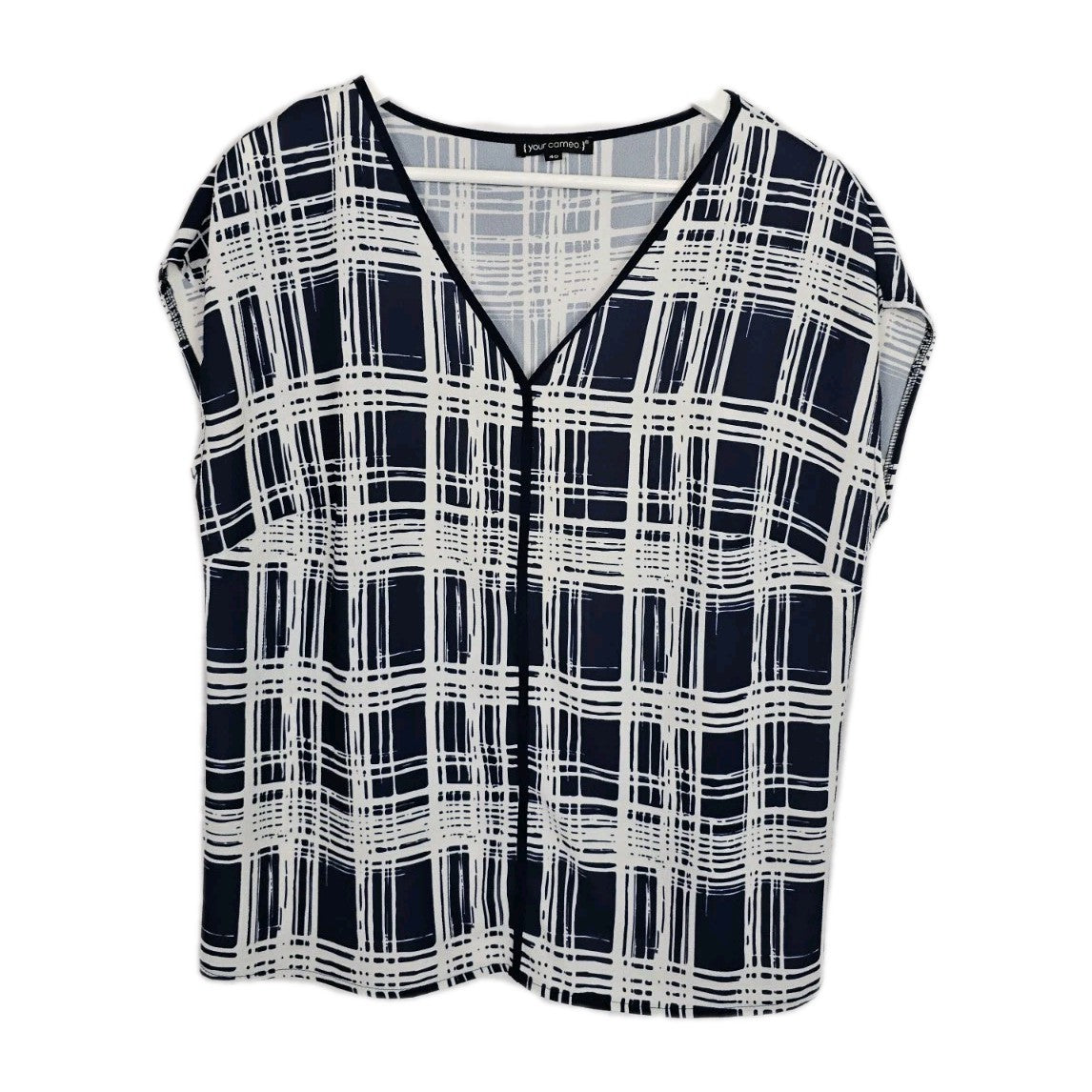 EK9666 Damen Bluse von Your Cameo, blau, Gr.400