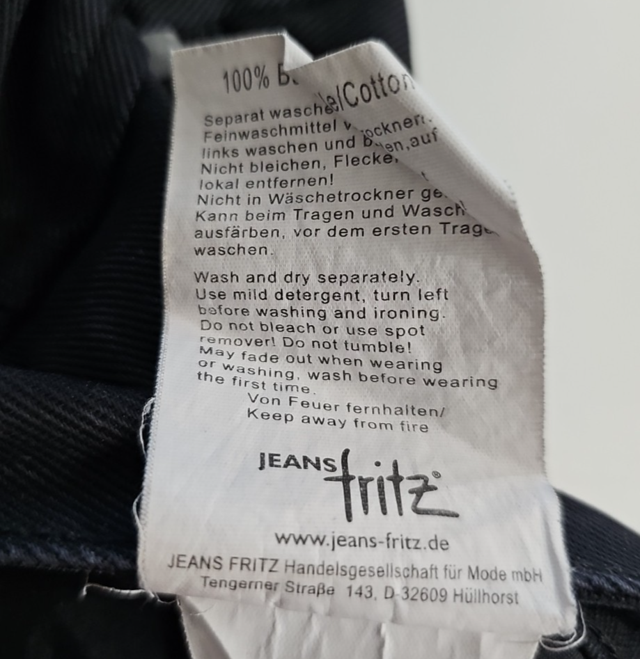 EK7952 Herren Jeans von Tom Tompson, schwarz, Gr.33/308