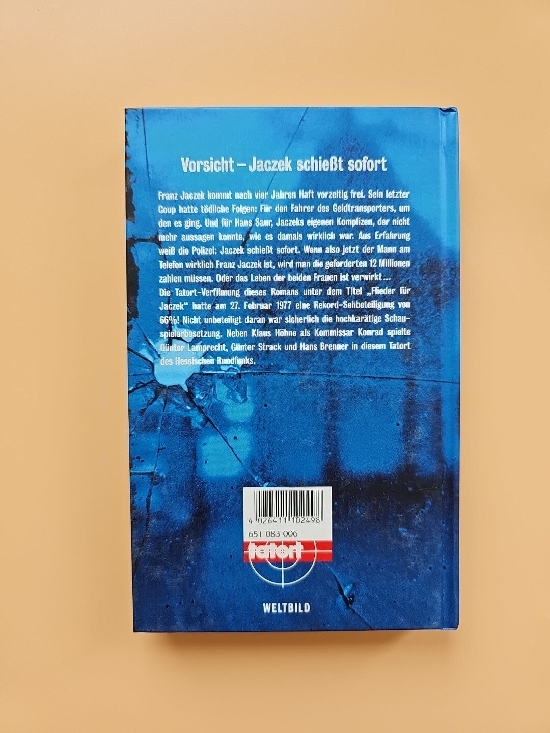 tatort Autorenedition Stefan Murr Vorsicht - Jaczek ARD  188 Seiten HC 1982* 1981