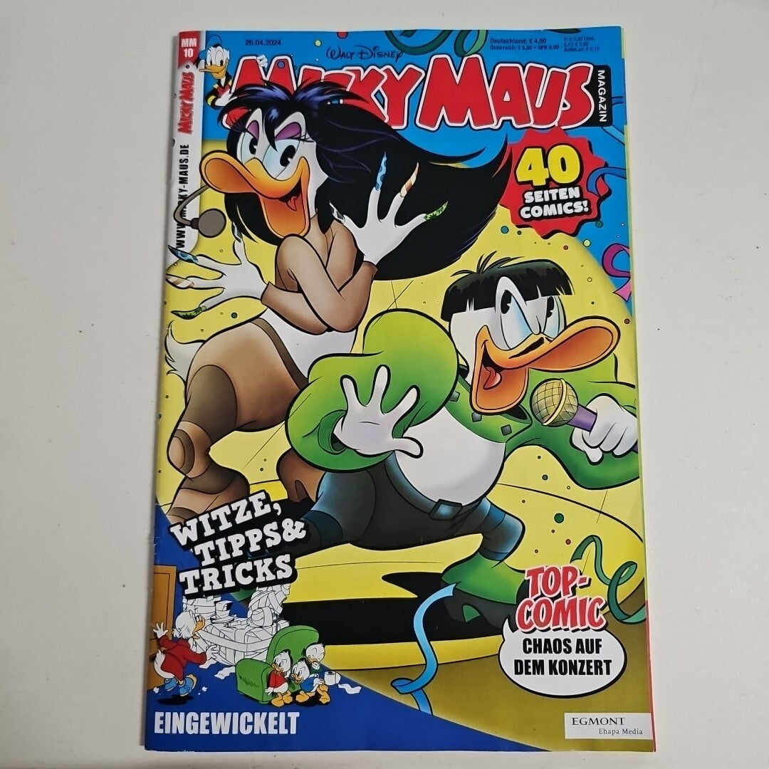 EB2208 Micky Maus Magazin Walt Disney - Comic-Heft Nr.10 / 26.04.2024 0