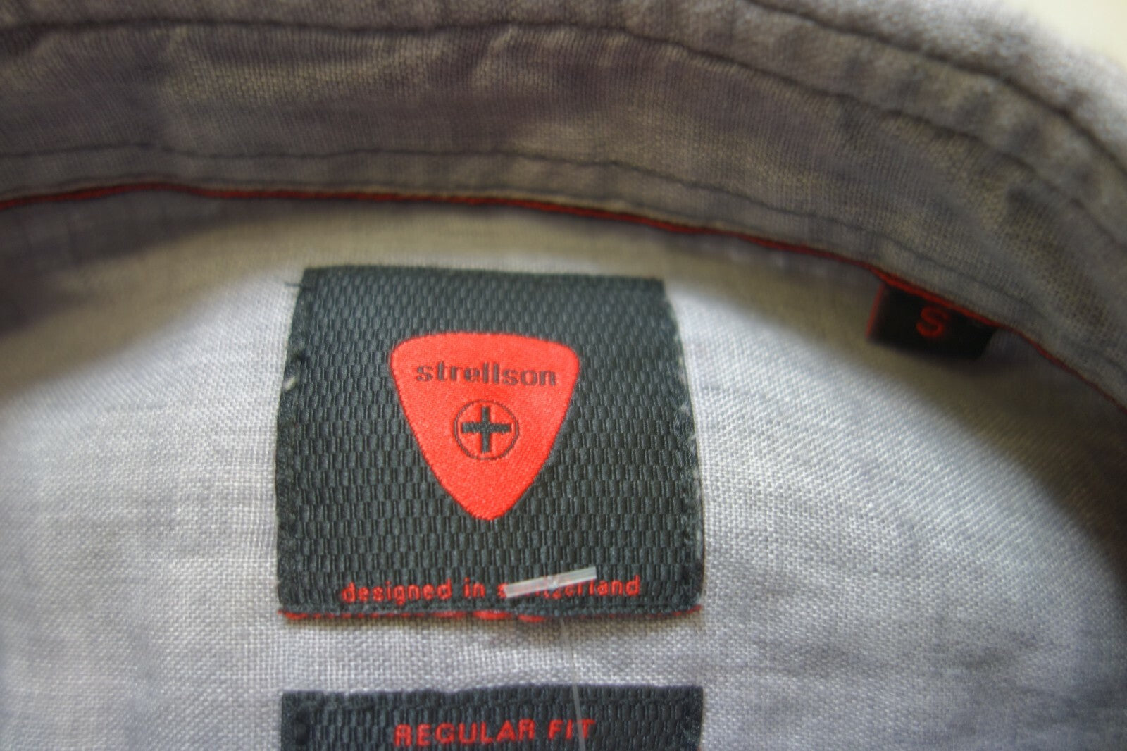 EK1007 Leinen Bluse Damen aus100 % Leinen von Strellson grau Gr. S6