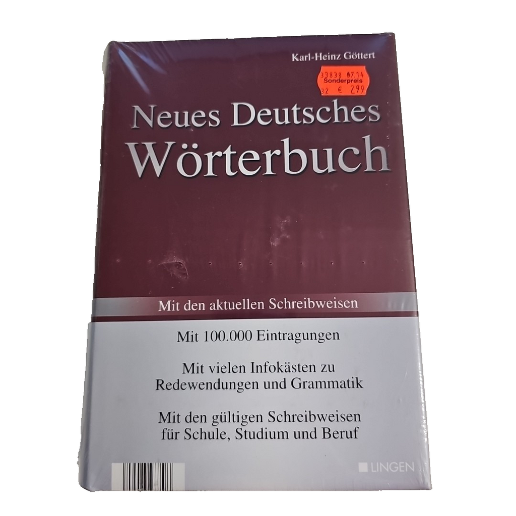 EB2731 Neues Deutsches Wörterbuch, 2008, Lingen Verlag0